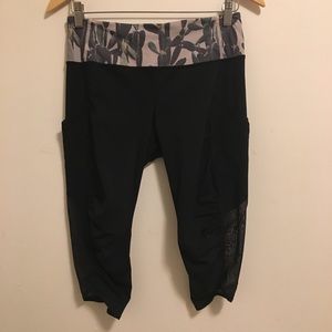 Lululemon cropped leggings 8